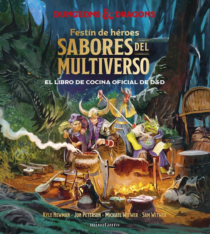 FESTIN DE HEROES: SABORES DEL MULTIVERSO, de VARIOS AUTORES | portada del libro