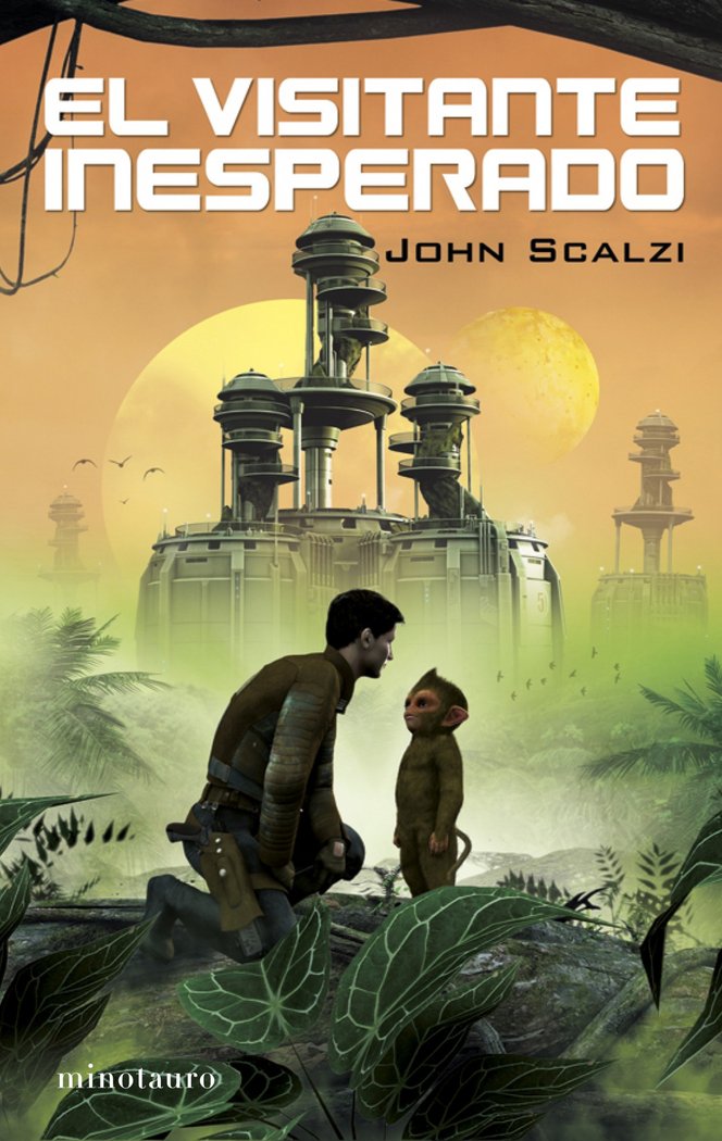 El visitante inesperado, de Scalzi | portada del libro