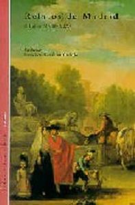 RELATOS DE MADRID SIGLOS XVII-XIX, de GUTIERREZ CARBAJO FRANCISCO | portada del libro