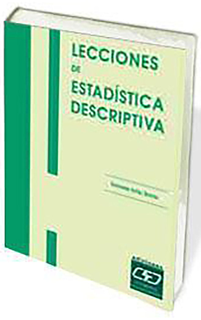 Lecciones de estadística descriptiva, de Avilés García, Fernando | portada del libro