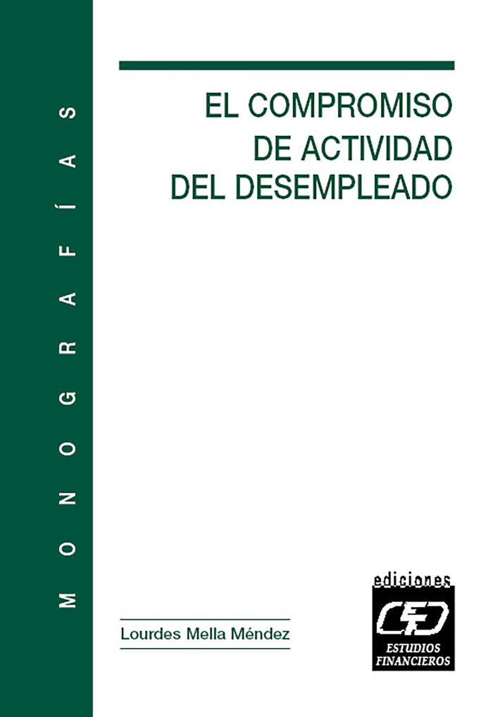 El compromiso de actividad del desempleado, de Mella Méndez, Lourdes | portada del libro