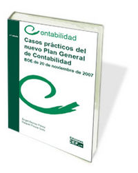 Casos Prácticos del Nuevo Plan General de Contabilidad | portada del libro