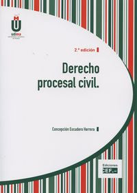 Derecho procesal civil, de ESCUDERO HERRERA | portada del libro