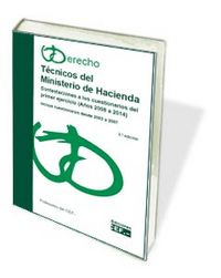 Técnicos de Hacienda. Contestaciones a los cuestionarios del primer ejercicio, de GABINETE JURíDICO DEL CEF | portada del lib