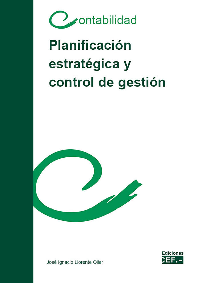 Planificación estratégica y control de gestión, de Llorente Olier | portada del libro