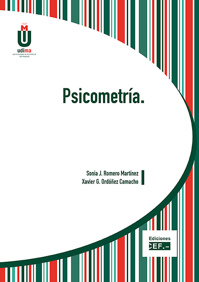Psicometría, de Romero Martínez, Sonia Yaneth | portada del libro