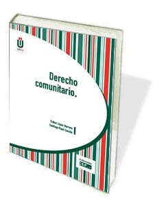 Derecho comunitario, de López Barrero | portada del libro