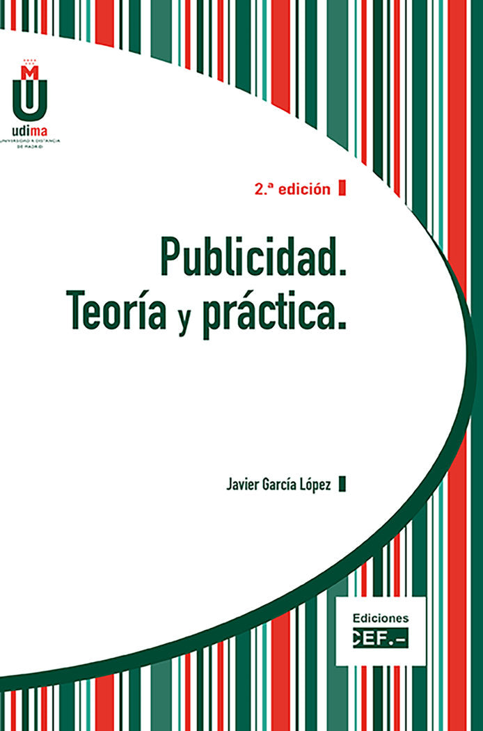 Publicidad. Teoría y práctica, de García López | portada del libro