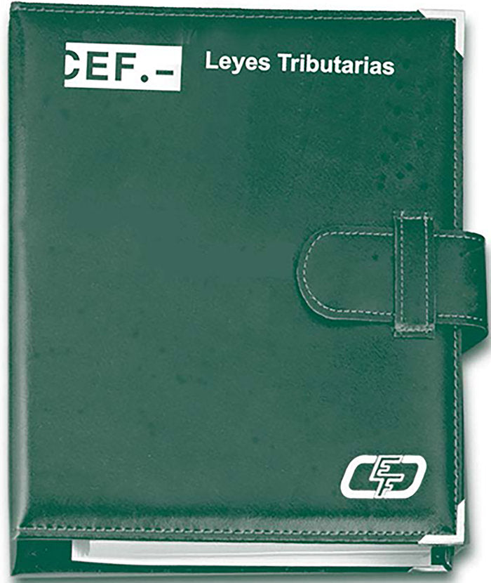 Leyes tributarias, de Gabinete jurídico del CEF | portada del libro