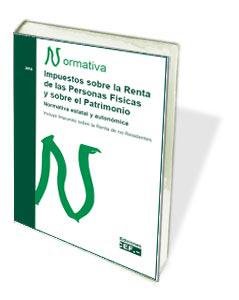 Impuestos sobre la renta de las personas f¡sicas y sobre el patrimonio, de GABINETE JURIDICO DEL CEF | portada del libro