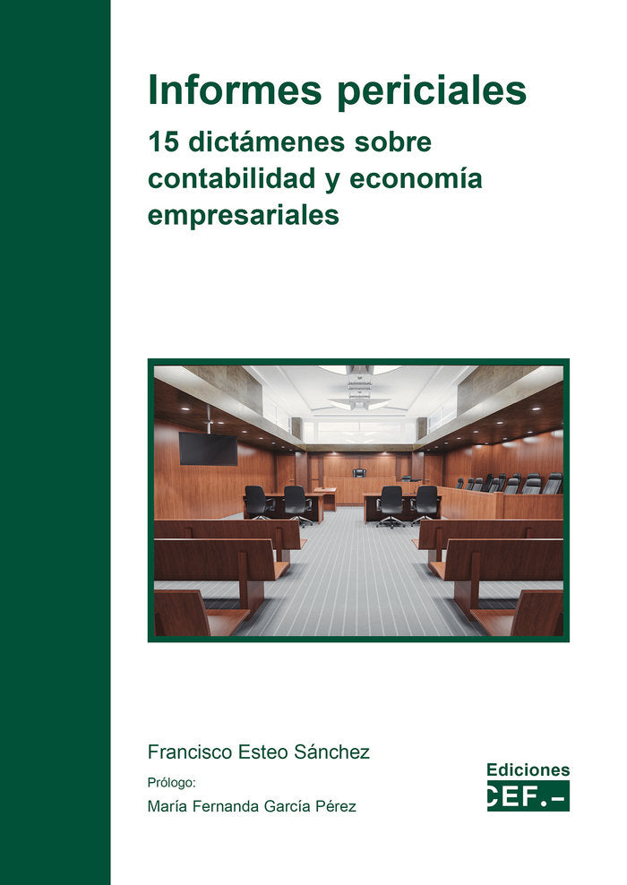 Informes periciales, de Esteo Sánchez, Francisco | portada del libro