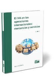 El IVA en las operaciones internacionales: mercancías y servicios, de Bas Soria | portada del libro