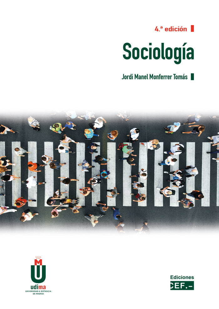 SOCIOLOGIA, de MONFERRER TOMAS, JORDI MANEL | portada del libro
