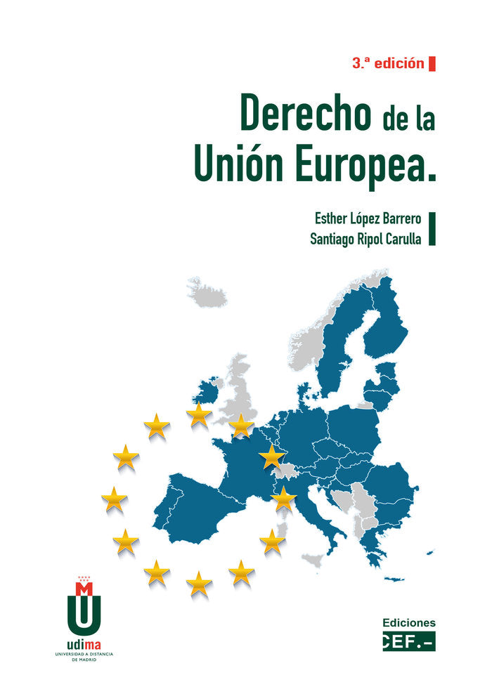 DERECHO DE LA UNION EUROPEA 2022 | portada del libro