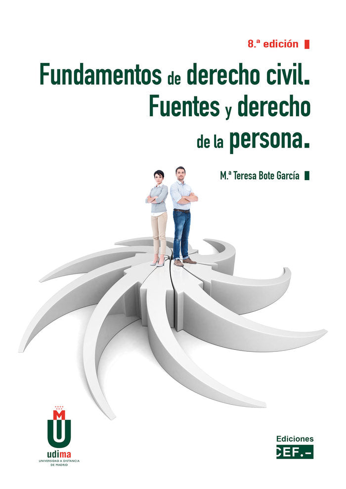 Fundamentos de derecho civil. Fuentes y derecho de la persona, de BOTE GARCIA, MARIA TERESA | portada del libro