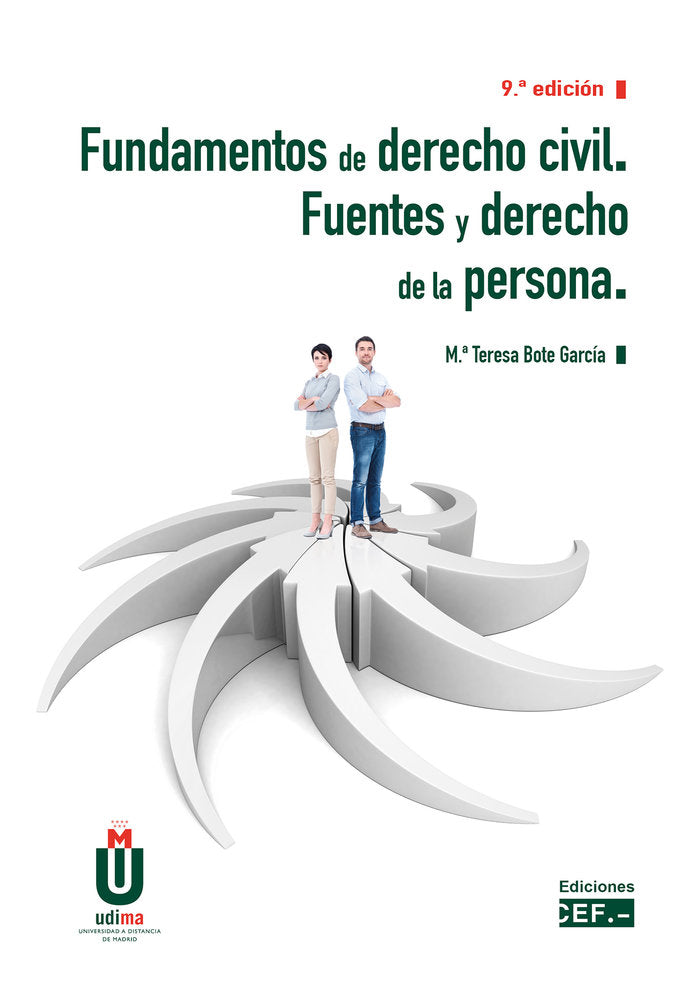 Fundamentos de derecho civil. Fuentes y derecho de la persona, de BOTE GARCIA, MARIA TERESA | portada del libro