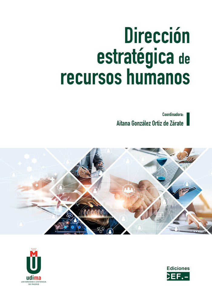 DIRECCION ESTRATEGICA DE RECURSOS HUMANOS, de GONZALEZ ORTIZ DE ZARATE, AITANA | portada del libro
