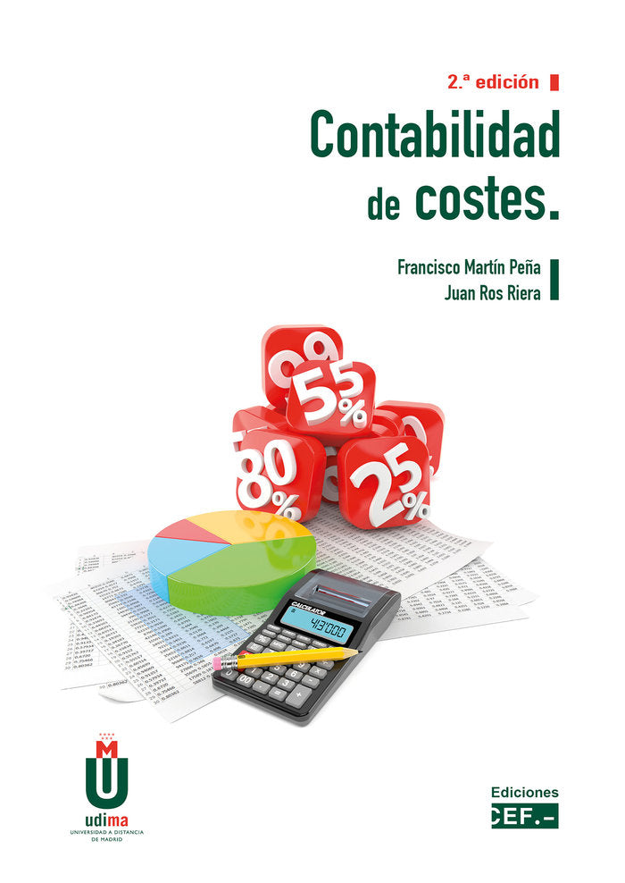 Contabilidad de costes, de MARTIN PEÑA, FRANCISCO | portada del libro