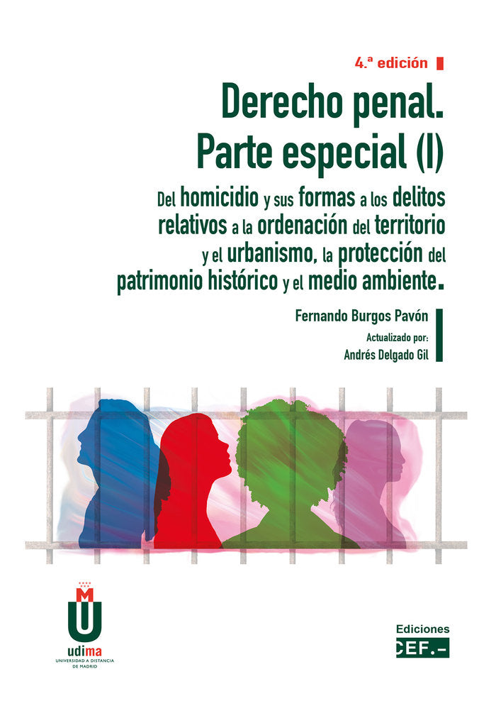 DERECHO PENAL PARTE ESPECIAL I, de BURGOS PAVON, FERNANDO | portada del libro