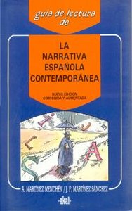 NARRATIVA ESPAÑOLA CONTEMPORANEA, de Martínez Menchén | portada del libro