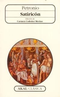 SATIRICON, de Petronio | portada del libro
