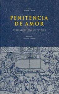 PENITENCIA DE AMOR, de Ximénez de Urrea | portada del libro