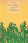 VOZ Y DISIDENCIA, de Givone | portada del libro