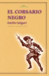 CORSARIO NEGRO (LITERATURAS), de Salgari | portada del libro