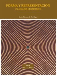 FORMA Y REPRESENTACION, de Navarro de Zuvillaga | portada del libro