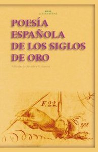 POESIA ESPAÑOLA SIGLOS DE ORO, de Varios autores | portada del libro