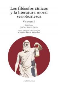 FILOSOFOS CINICOS Y LIT MORAL SERIOBURLESCA 2, de MARTIN | portada del libro