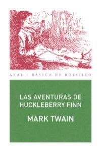 AVENTURAS DE HUCKLEBERRY FINN, de Twain | portada del libro