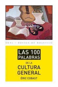100 PALABRAS DE LA CULTURA GENERAL, de Cobast | portada del libro