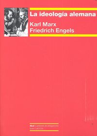 IDEOLOGIA ALEMANA, de Marx | portada del libro