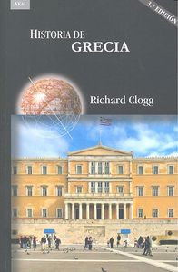Hª DE GRECIA (3ª EDICION), de Clogg | portada del libro