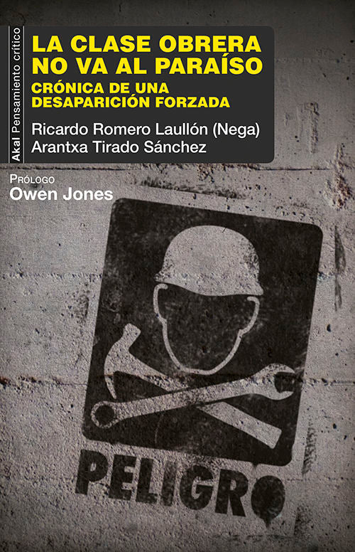 CLASE OBRERA NO VA AL PARAISO, de Romero Laullón (Nega) | portada del libro