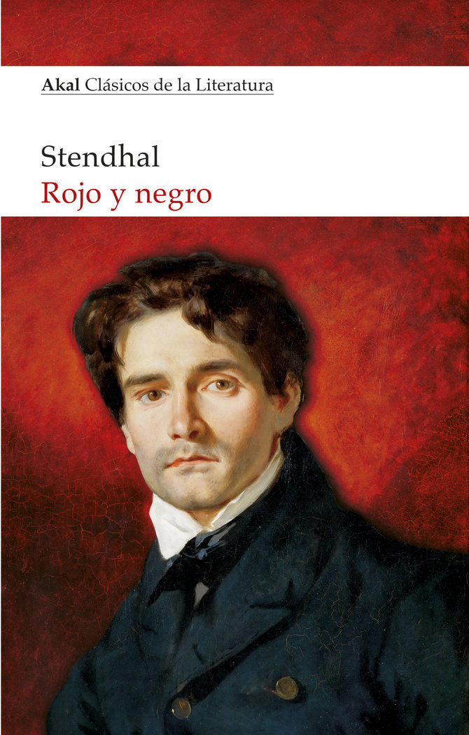 ROJO Y NEGRO (CLASICOS DE LA LITERATURA), de Stendhal | portada del libro