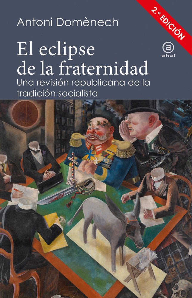 ECLIPSE DE LA FRATERNIDAD, EL, de Antoni Domenech | portada del libro