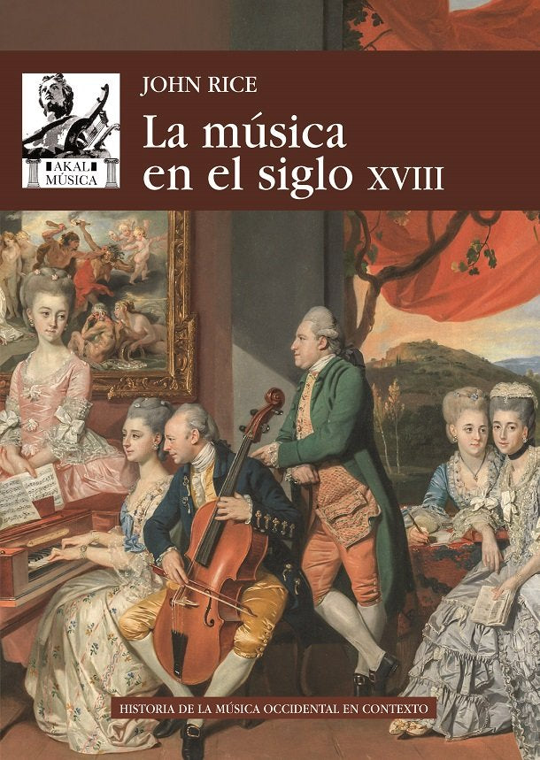MUSICA EN EL SIGLO XVIII, de Rice | portada del libro