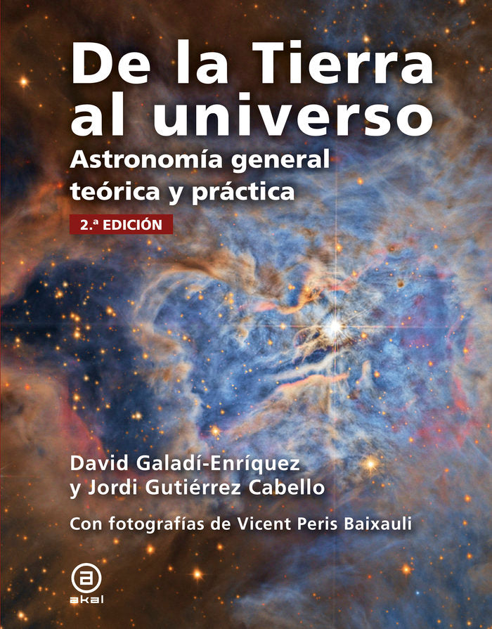 DE LA TIERRA AL UNIVERSO, de DAVID GALADI | portada del libro