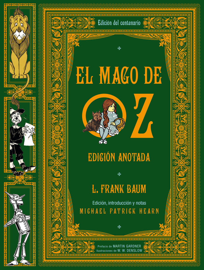 MAGO DE OZ ANOTADO, de FRANK L BAUM | portada del libro