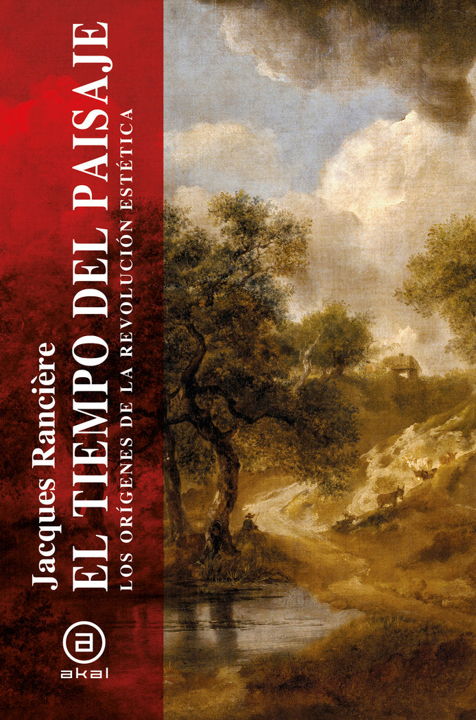 TIEMPO DEL PAISAJE, EL, de RANCIERE | portada del libro