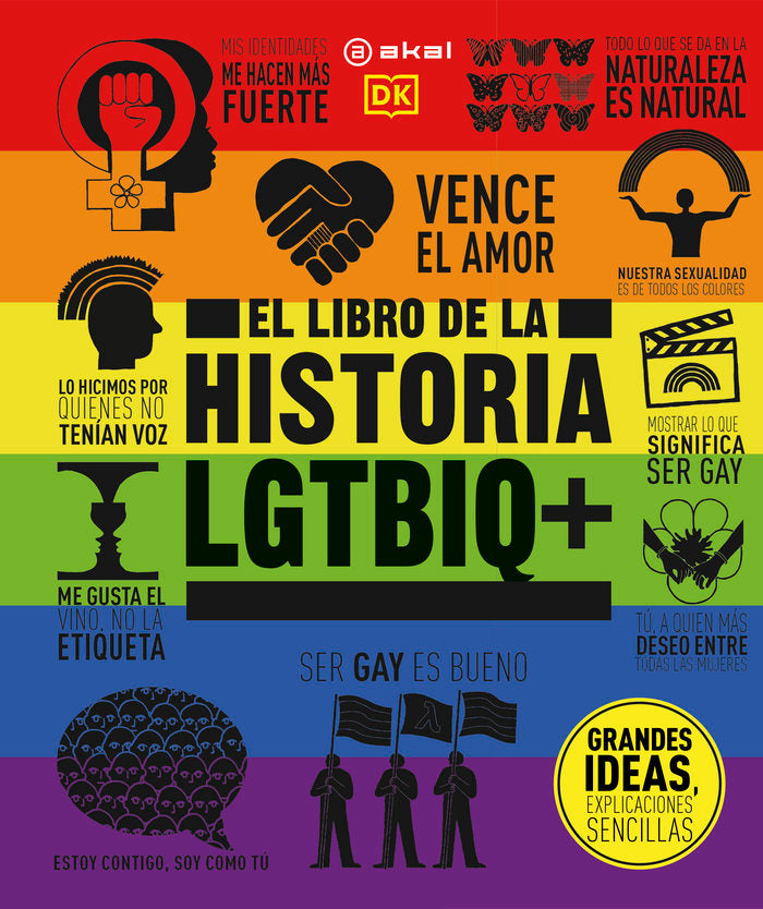 LIBRO DE LA HISTORIA LGTBIQ+, EL, de AA.VV. | portada del libro