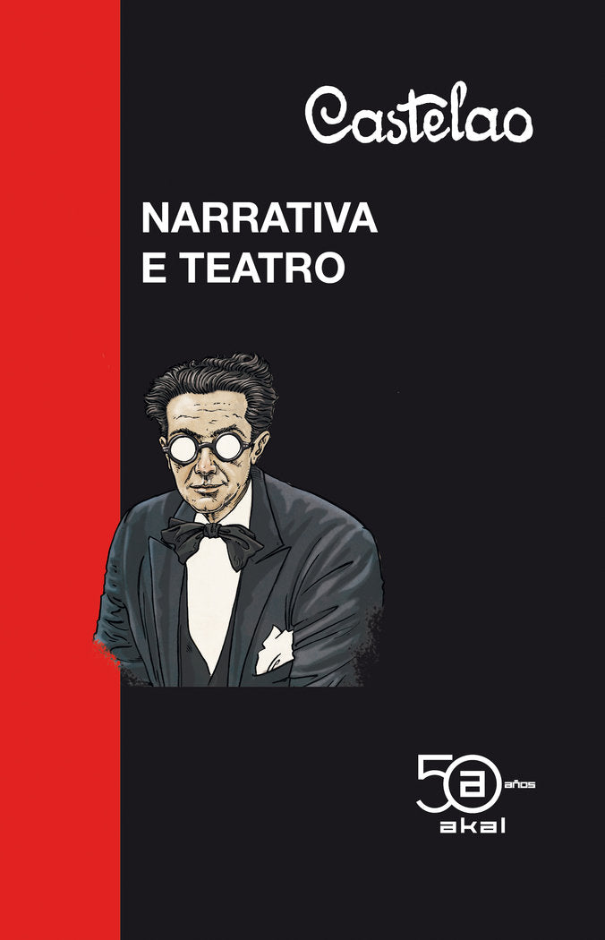 NARRATIVA E TEATRO, de RODRIGUEZ CASTELAO | portada del libro