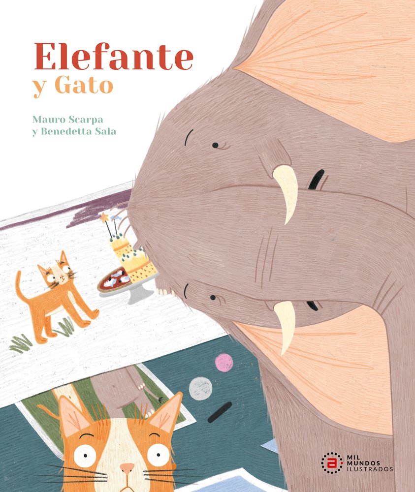 ELEFANTE Y GATO, de SCARPA | portada del libro
