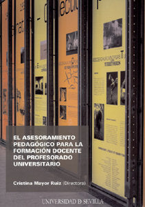 El asesoramiento pedagógico para la formación docente del profesorado universitario., de Mayor Ruiz | portada del libro