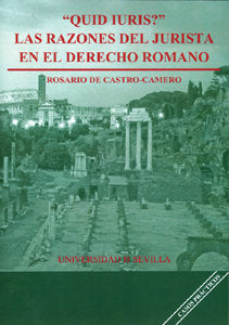 QUID IURIS RAZONES DEL JURISTA EN EL DERECHO ROMANO, de CASTRO | portada del libro