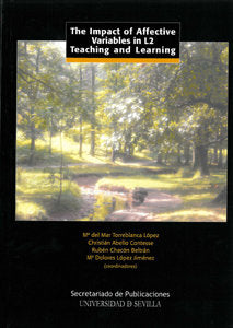 The impact of affective variables in L2 teaching and learning, de Chacón Beltrán | portada del libro