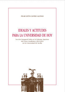 Ideales y actitudes para la Universidad de Hoy, de León-Castro Alonso | portada del libro