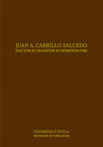 Juan A. Carrillo Salcedo, de MERCHAN ALVAREZ, ANTONIO | portada del libro